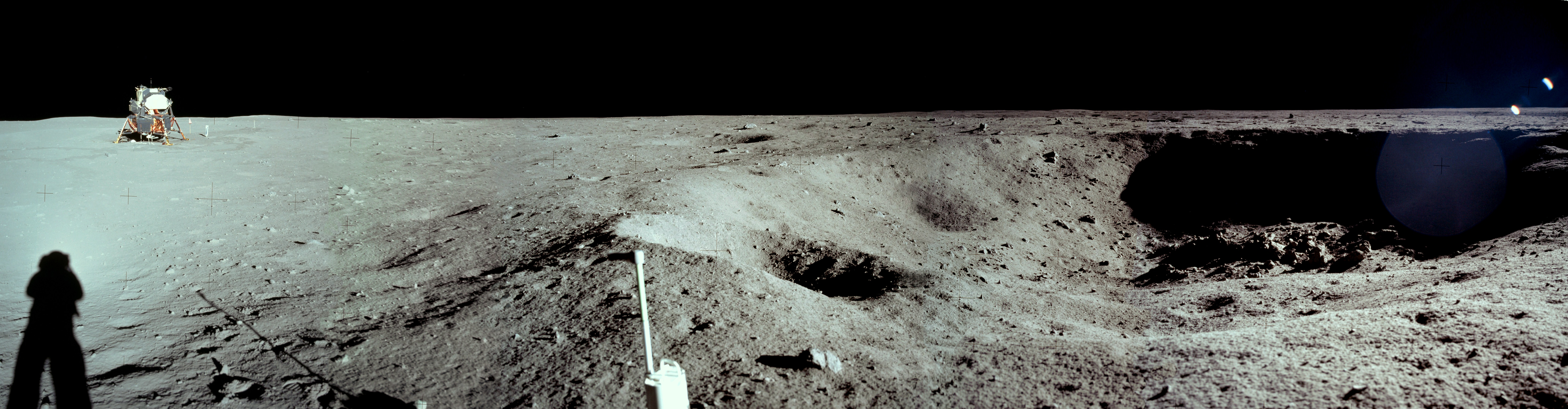Little West Crater Apollo 11 Neil Armstrong Little West Crater Apollo 11 Neil Armstrong