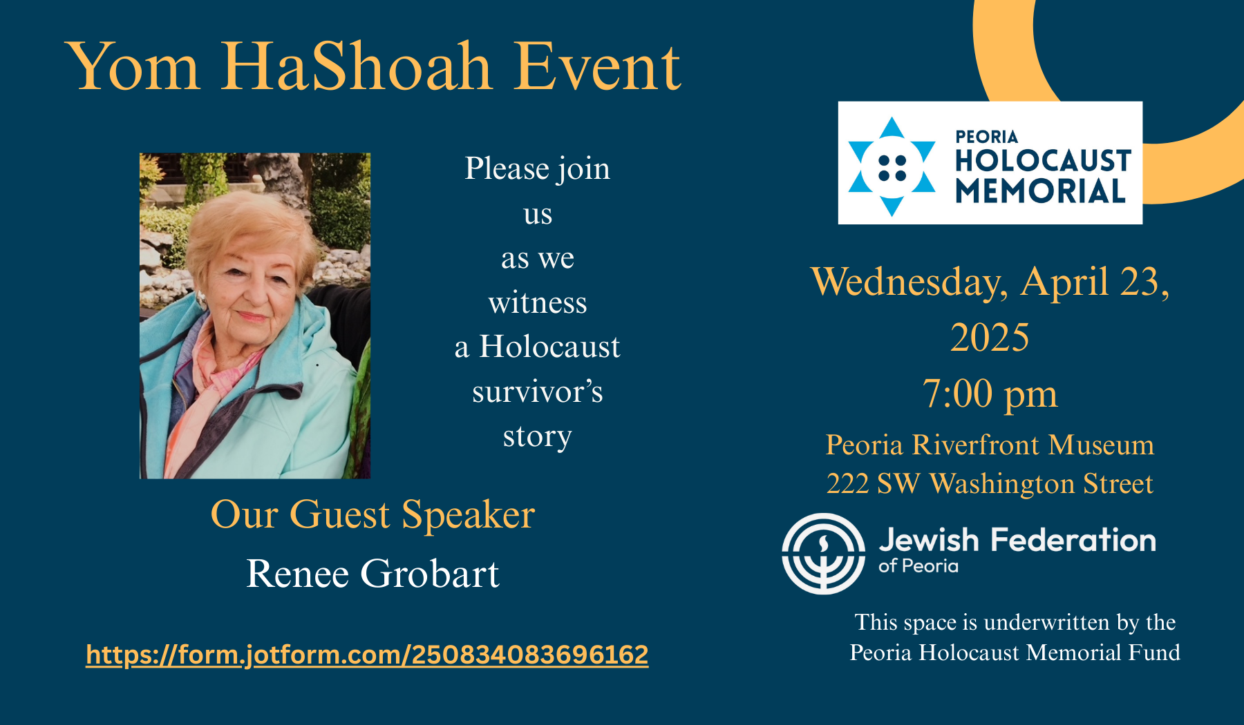 Yom Ha Shoah Event Yom Ha Shoah Event